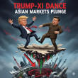 The Trump-Xi Dance Sends Asian Markets Plunging Ahead of JPM, Goldman Earnings